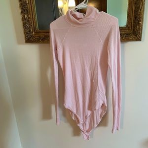 Free people turtleneck bodysuit